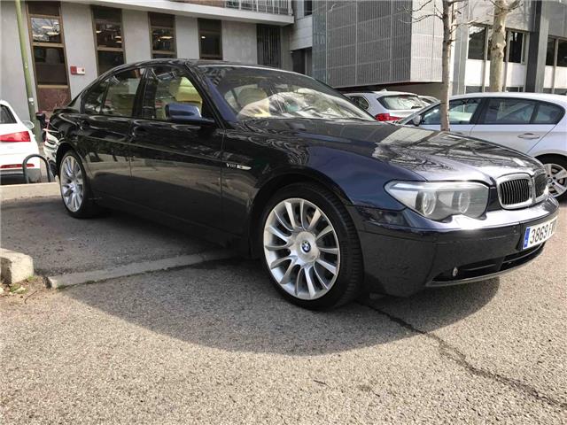 Left hand drive BMW 7 SERIES 760 I Spanish Reg